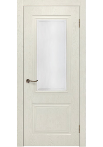 Дверь Сити 5 Крем со стеклом Дверь Сити 5 Крем со стеклом